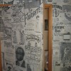 > Ragtime Wallpaper <  for Scott Joplin   ca 1978