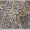 > R(h)eingold <     2001     80 x 60 cm     Öl, Sand, Lavasteine, Strukturmasse